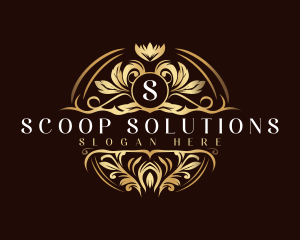 Elegant Flower Petals logo design