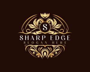 Elegant Flower Petals logo design