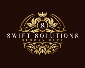 Elegant Flower Petals logo design