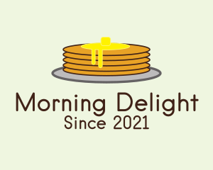 Breakfast Pancake Food  logo