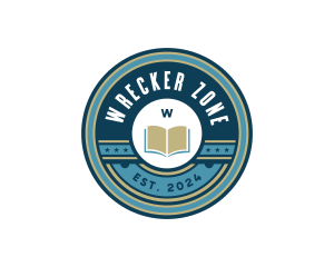 University Learning Book logo design