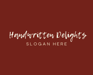 Handwritten Generic Business logo design