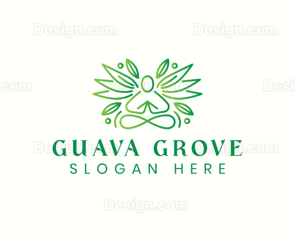 Yoga Spa Wellness Logo