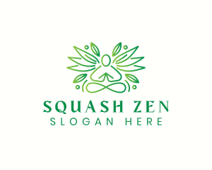 Yoga Spa Wellness logo design