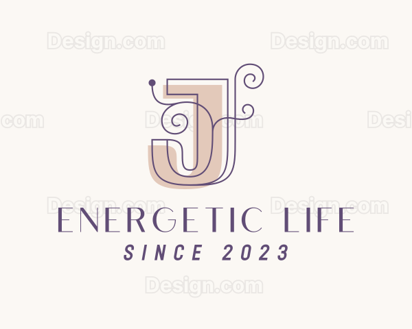 Elegant Ornate Swirl Logo