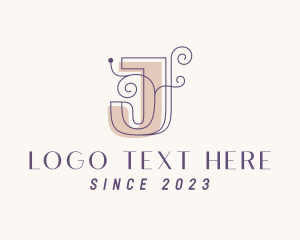 Elegant Ornate Swirl logo