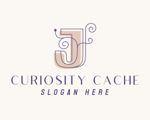 Elegant Ornate Swirl Logo