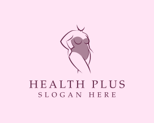 Plus Size Bikini Lingerie logo design