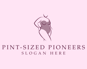 Plus Size Bikini Lingerie logo design