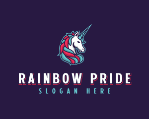 Unicorn Gaming logo design