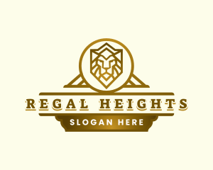 Elegant Regal Lion logo design