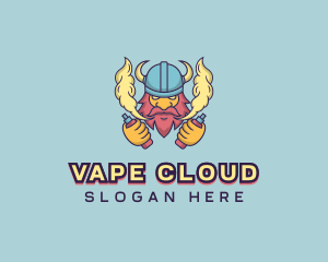 Vaping Viking Warrior logo