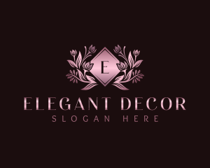 Floral Decorative Garden logo design