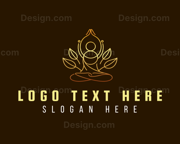 Yoga Zen Meditation Logo