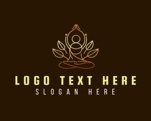 Yoga Zen Meditation Logo