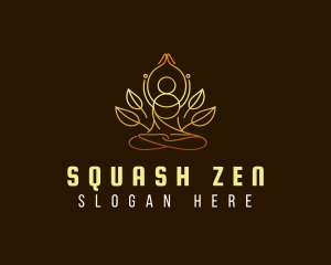 Yoga Zen Meditation logo design