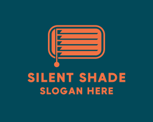 Rectangle Window Blinds logo design