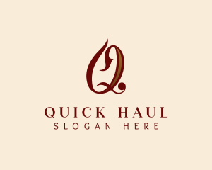 Elegant Fashion Letter Q logo design