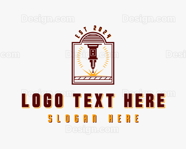 Mechanical Laser Engraving Logo