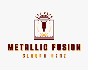 Mechanical Laser Engraving  logo design