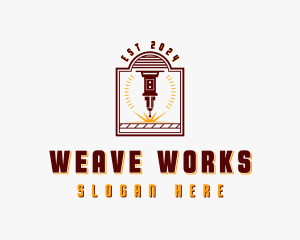 Mechanical Laser Engraving  logo design