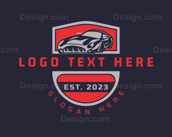 Automobile Car Racing Logo