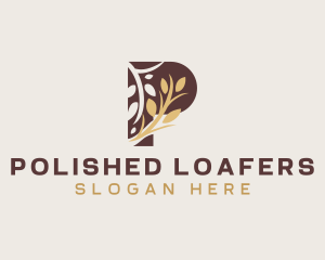 Organic Wheat Grain logo design