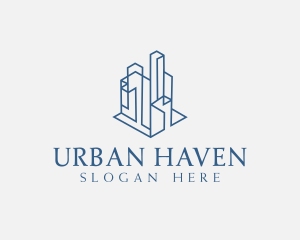 Modern Cityscape Buildings logo