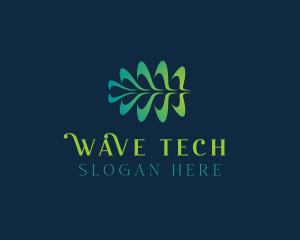 Generic Wave Startup logo design