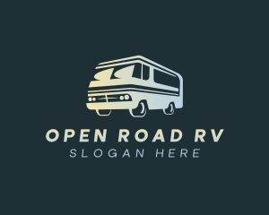 Vehicle Camper Van logo design