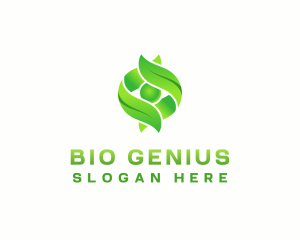 Leaf Bio Wellness logo design