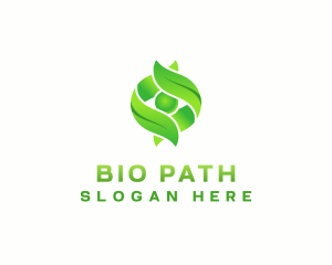 Leaf Bio Wellness logo design