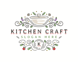 Cooking Kitchen Restaurant logo design