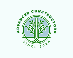 Tree Garden Landscaping logo design