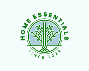 Tree Garden Landscaping logo design