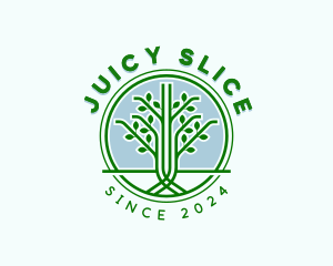 Tree Garden Landscaping logo design