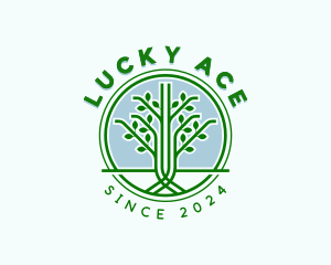 Tree Garden Landscaping logo design