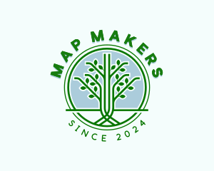 Tree Garden Landscaping logo design