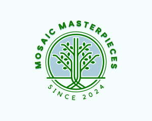 Tree Garden Landscaping logo design