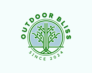 Tree Garden Landscaping logo design