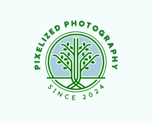 Tree Garden Landscaping logo design