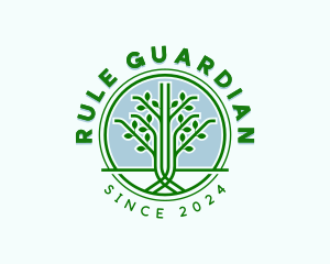 Tree Garden Landscaping logo design