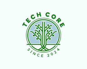 Tree Garden Landscaping logo design