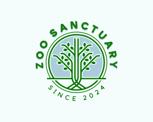 Tree Garden Landscaping logo design