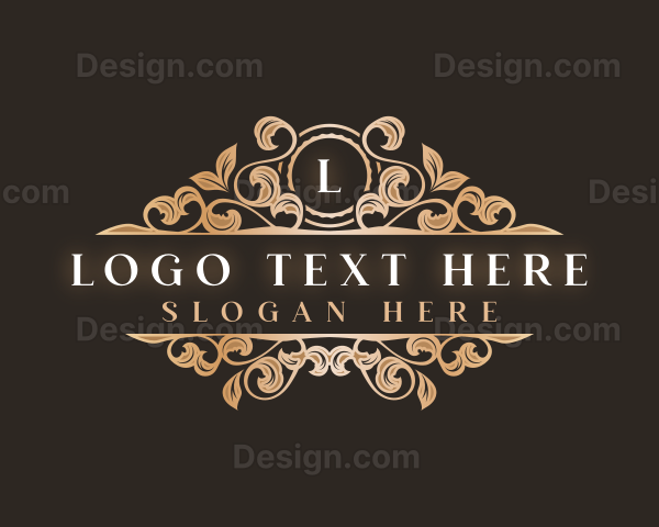 Luxury Floral Ornament Logo