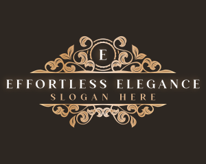 Luxury Floral Ornament logo design