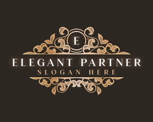 Luxury Floral Ornament logo design