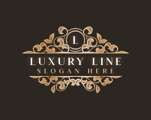 Luxury Floral Ornament logo design