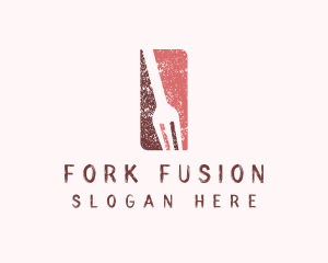 Fork Buffet Restaurant logo design