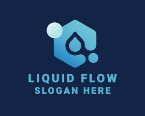 Water Supply Droplet  logo design